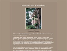 Tablet Screenshot of montclairbnb.com